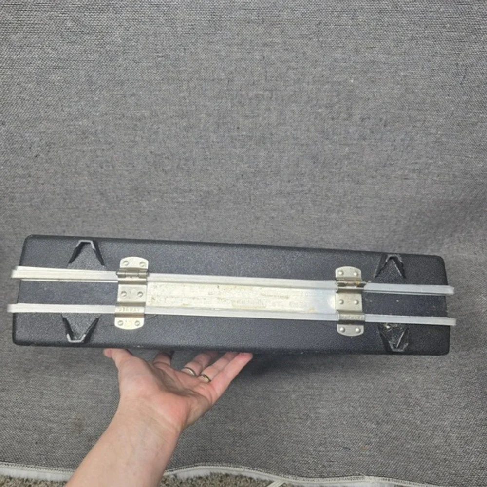 Vintage Airway Industries‎ US Government Property Hard Shell Briefcase Black